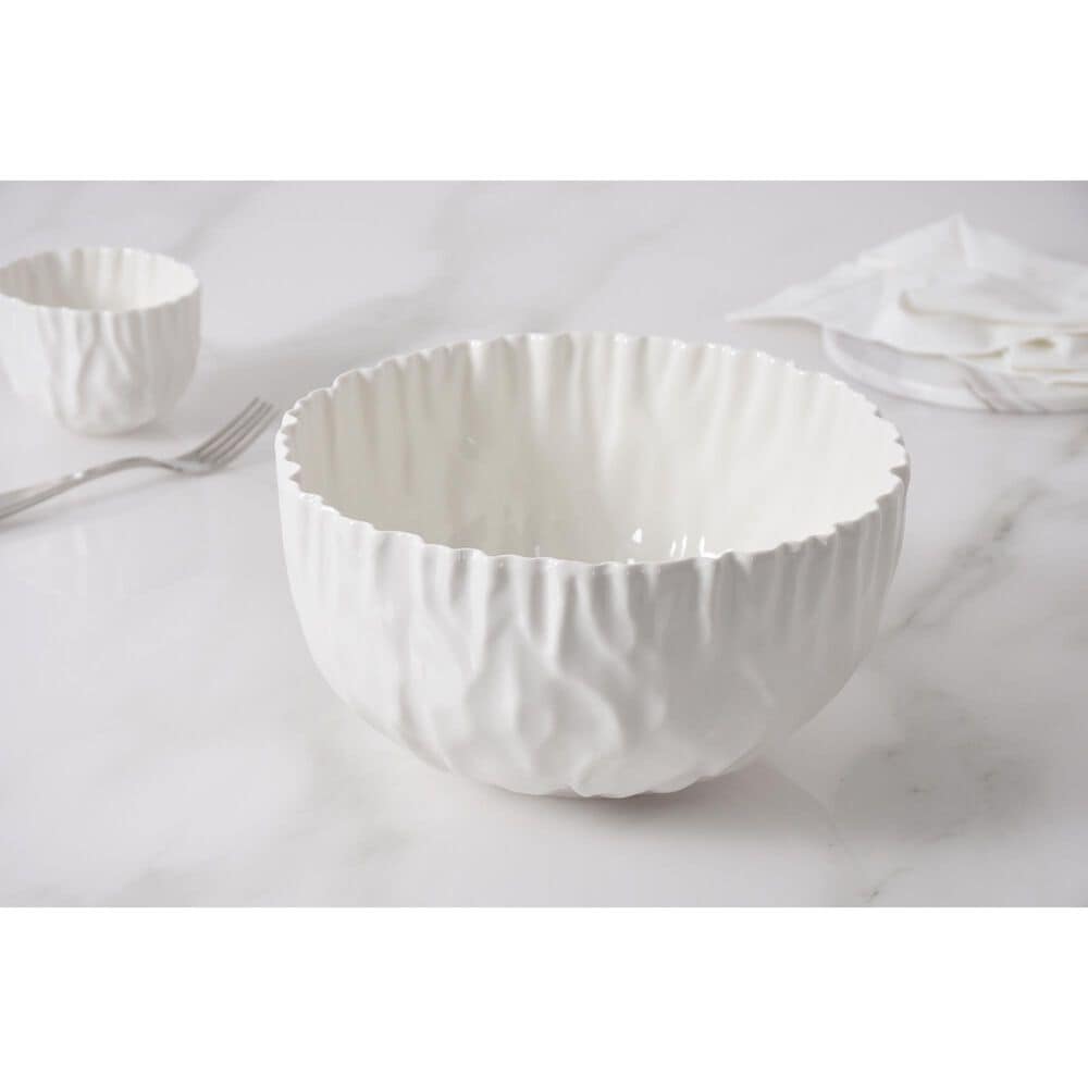 Pampa Bay Mascali Bianca Large Bowl in White, , large