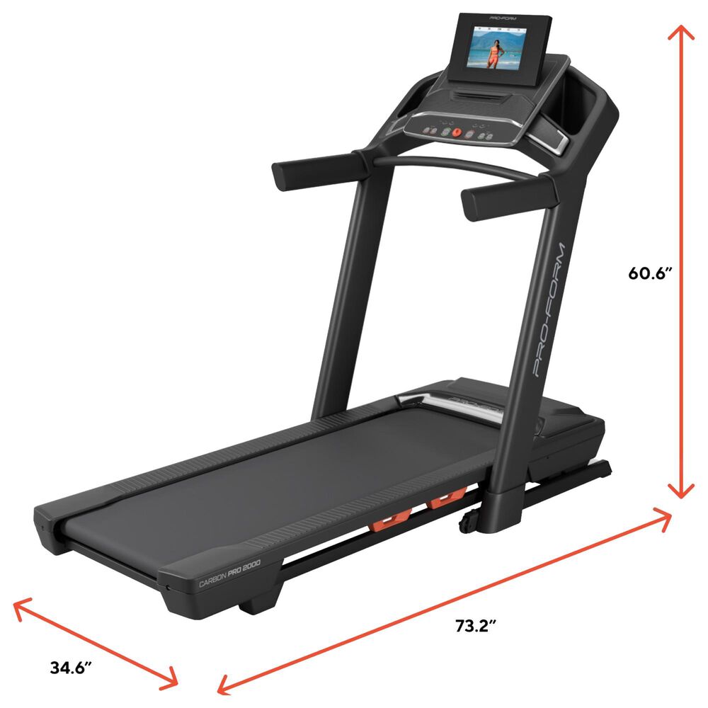 ProForm Proform Carbon Pro 2000 Treadmill in Black, , large