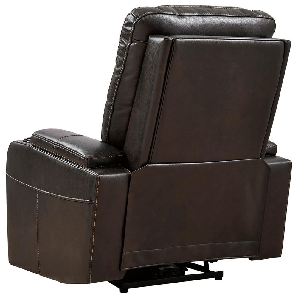 Ashley Composer Power Recliner with Adjustable Headrest in Brown, , large