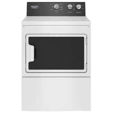 Maytag 7.4 Cu. Ft. Front Load Electric Dryer with IntelliDry Sensor in White, , large