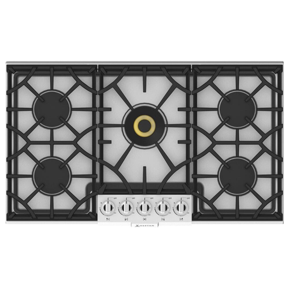 36" Gas Sealed Cooktop in Stainless Steel, , large