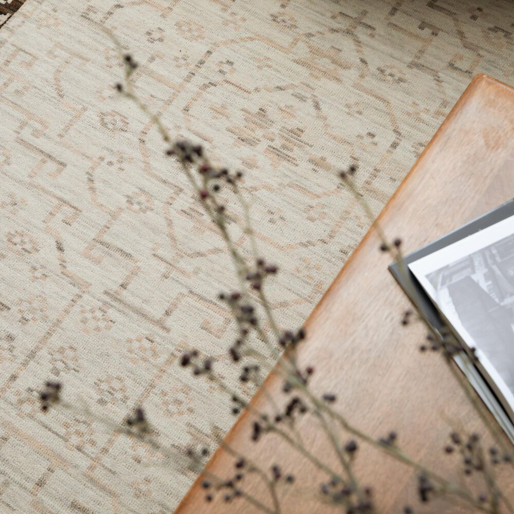 Oriental Weavers Acacia Beige and Brown 9'10" x 12'10" Area Rug, , large