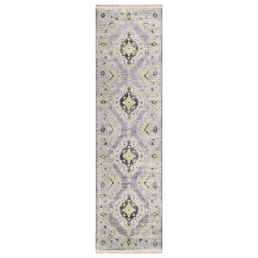 Dalyn Rug Company Marbella 2"3" x 7"6" Grey Runner, , large