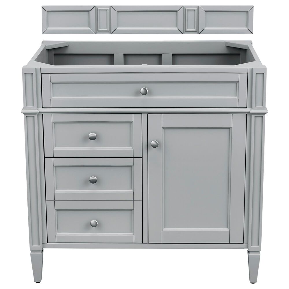 James Martin Brittany 36" Single Vanity Cabinet in Urban Gray, , large