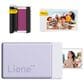 Liene Pearl N200 Pro 2" x 3" Portable Photo Printer with 10 Sheets of Paper in Purple, , large