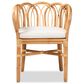 Baxton Studio Melody Arm Chair in Natural, , large