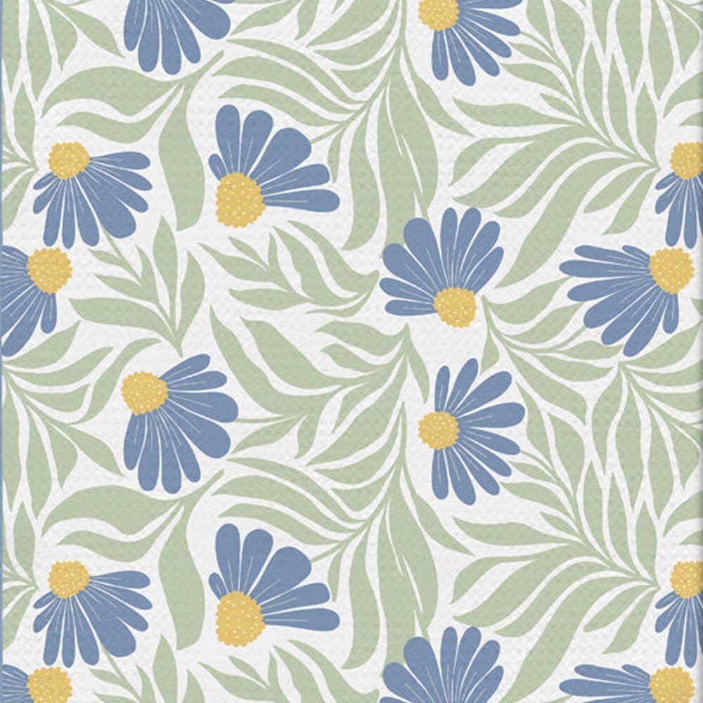 Werkshoppe Coneflower Microfiber Towel in Blue, , large