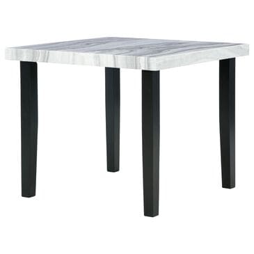 Ashley Mervannie Counter Height Dining Table in Gray and Black - Table Only, , large