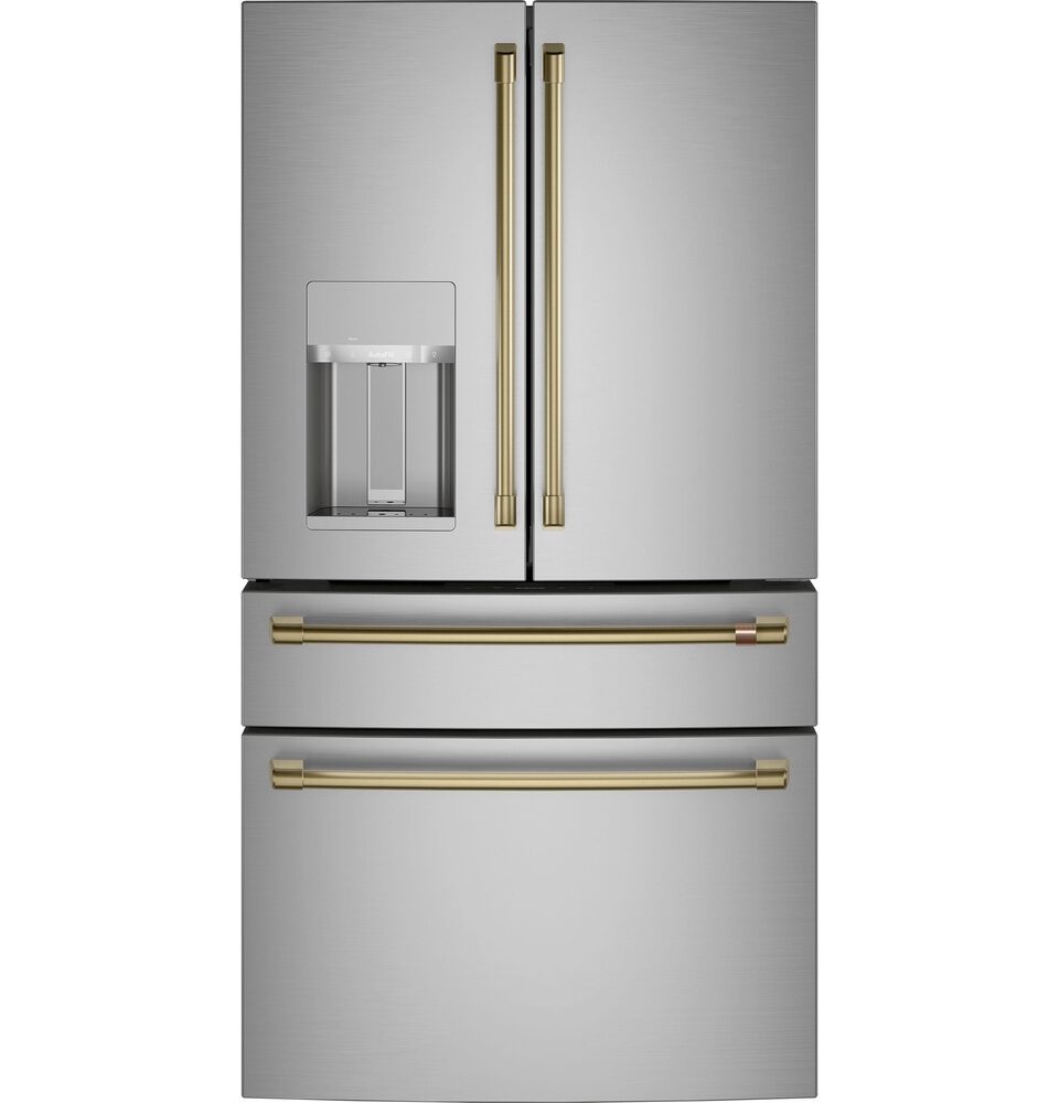 Cafe CAFE REFRIGERATION HANDLE KIT - BRUSHED BRASS, , large