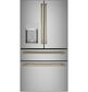 Cafe CAFE REFRIGERATION HANDLE KIT - BRUSHED BRASS, , large