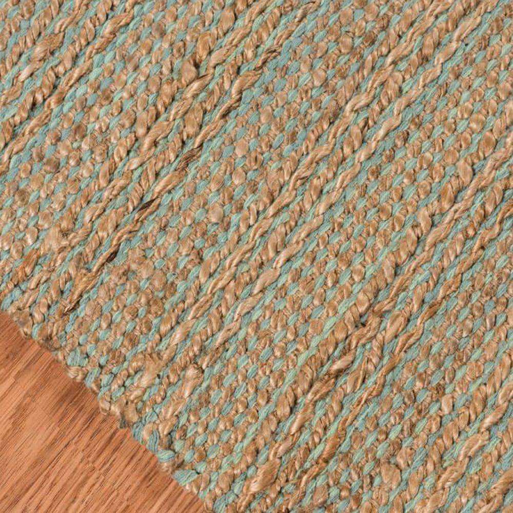 Amer Rugs Naturals 5&#39; x 8&#39; Aqua Area Rug, , large
