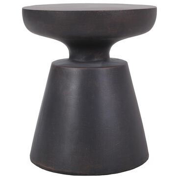 Hearth and Haven Round Patio Side Table in Copper, , large