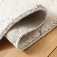 Safavieh Martha Stewart Lucia Shag MSR0727F 2"6" x 3"9" Light Grey and White Area Rug, , large