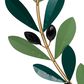 Maple and Jade 22" x 22" Coastal Leaves Wall Decor in Green and Gold, , large