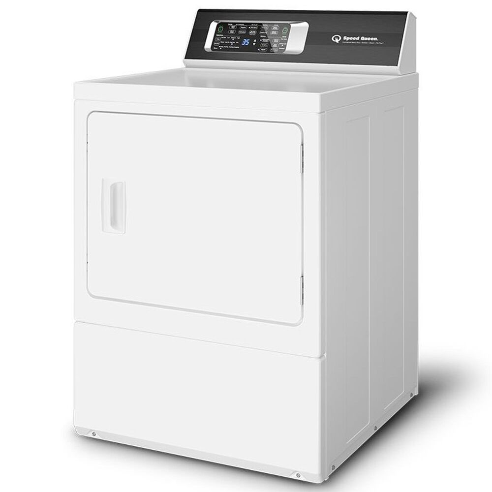 Speed Queen 7.0 Cu. Ft. Front Load Gas Dryer with Pet Plus in White, , large