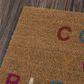 Novogratz Aloha Count ALO-5 1"6" x 2"6" Multicolor Door Mat, , large