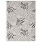 Nourison Garden Oasis Nature Grey 4" x 6" Indoor/Outdoor Area Rug, , large