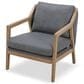 Kuka (Hk) Trade Co Lmt Motion Accent Chair in Aline Storm Blue, , large