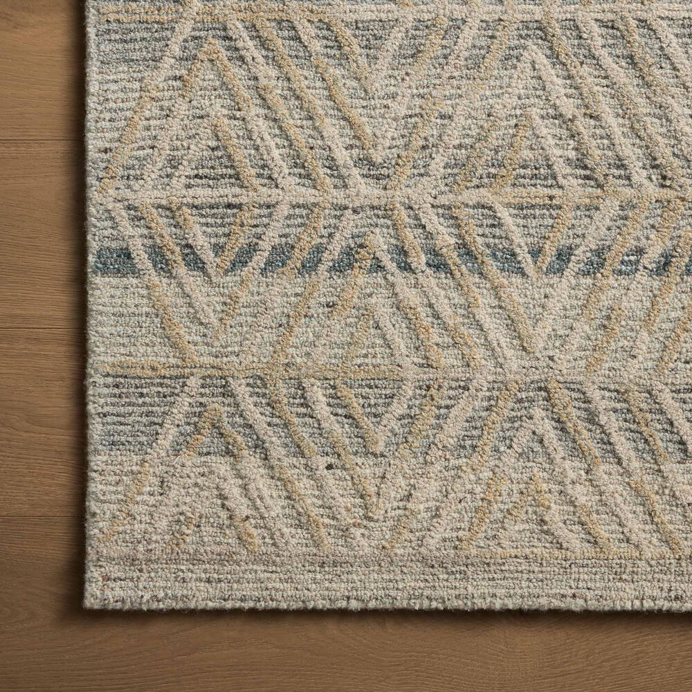 Loloi Elias Fog and Natural 3&#39;6&quot; x 5&#39;6&quot; Area Rug, , large