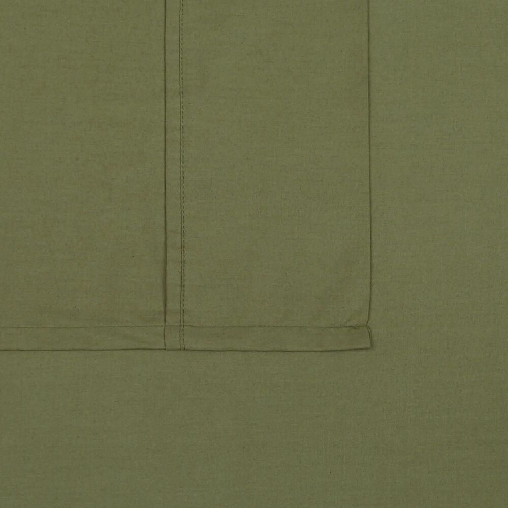 Pem America Classic Cotton 4-Piece King Sheet Set in Olive Green, , large