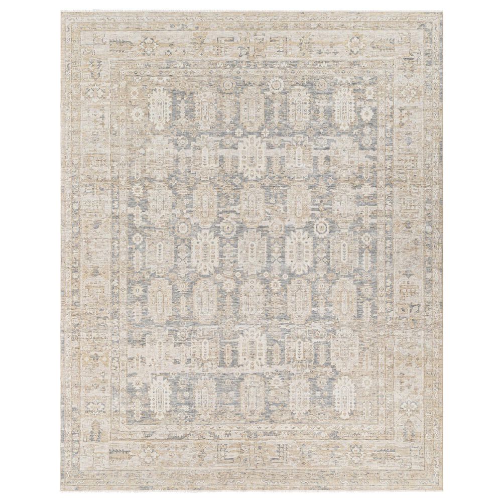 Surya Once Upon a Time Tan, Gray, Light Gray, Ivory and Light Brown 6'5" x 8'10" Area Rug, , large