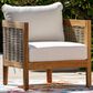 Linon Home Decor Chaddsley Patio Arm Chair in Beige, , large