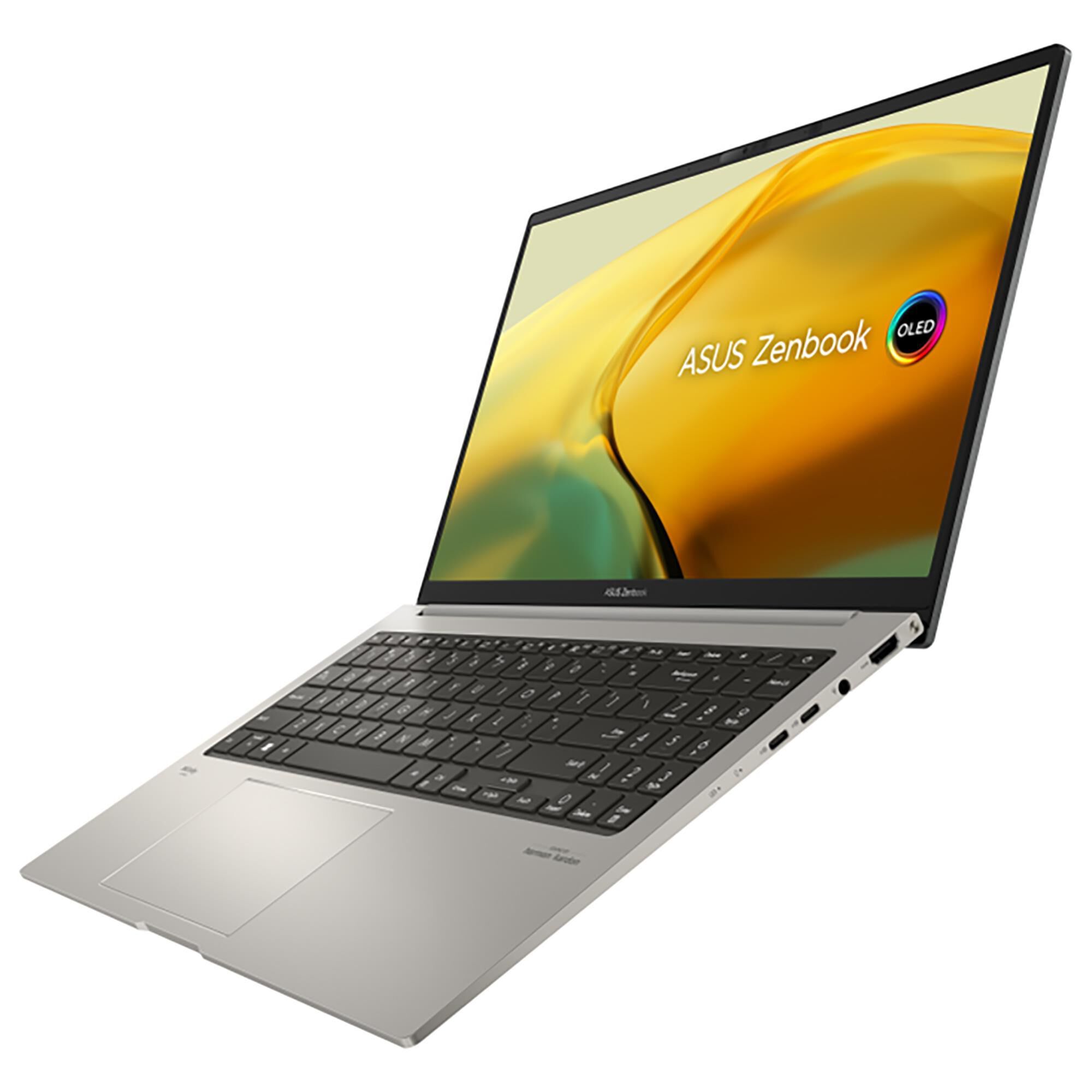 ASUS Zenbook 15.6 OLED NanoEdge Laptop AMD Ryzen 7 7735U 32GB RAM AMD Radeon Graphics 1TB SSD in Basalt Gray