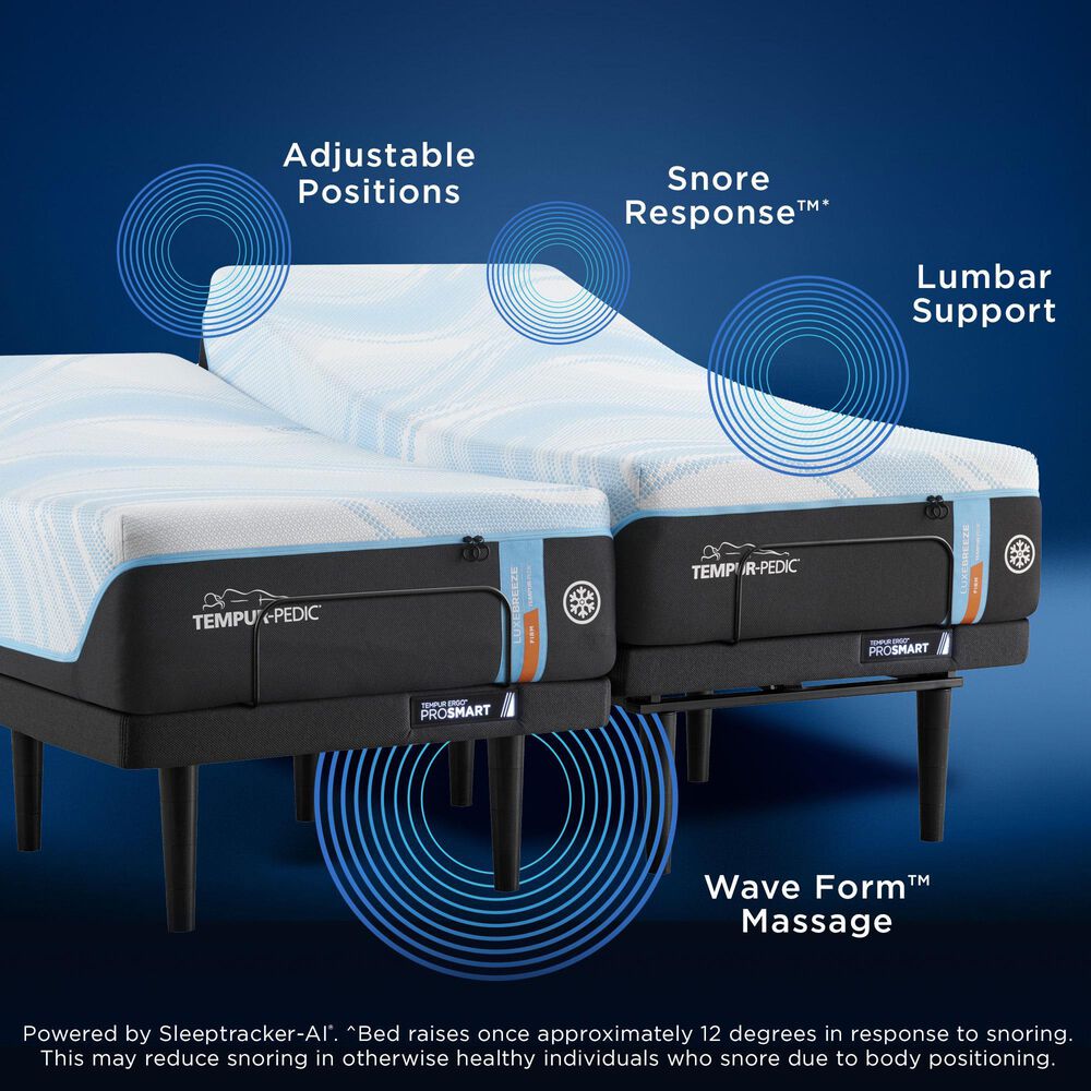 Tempur-Pedic Ergo ProSmart Air Queen Adjustable Base, , large