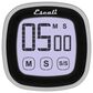Kitchen Supply Touch Screen Digital Timer in Black and Silver, , large