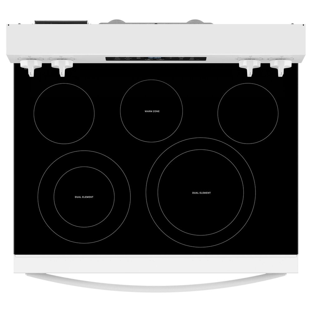 Whirlpool 5.3 Cu. Ft. Energy Star Electric Range with Air Cooking Technology in White, , large