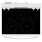 Whirlpool 5.3 Cu. Ft. Energy Star Electric Range with Air Cooking Technology in White, , large