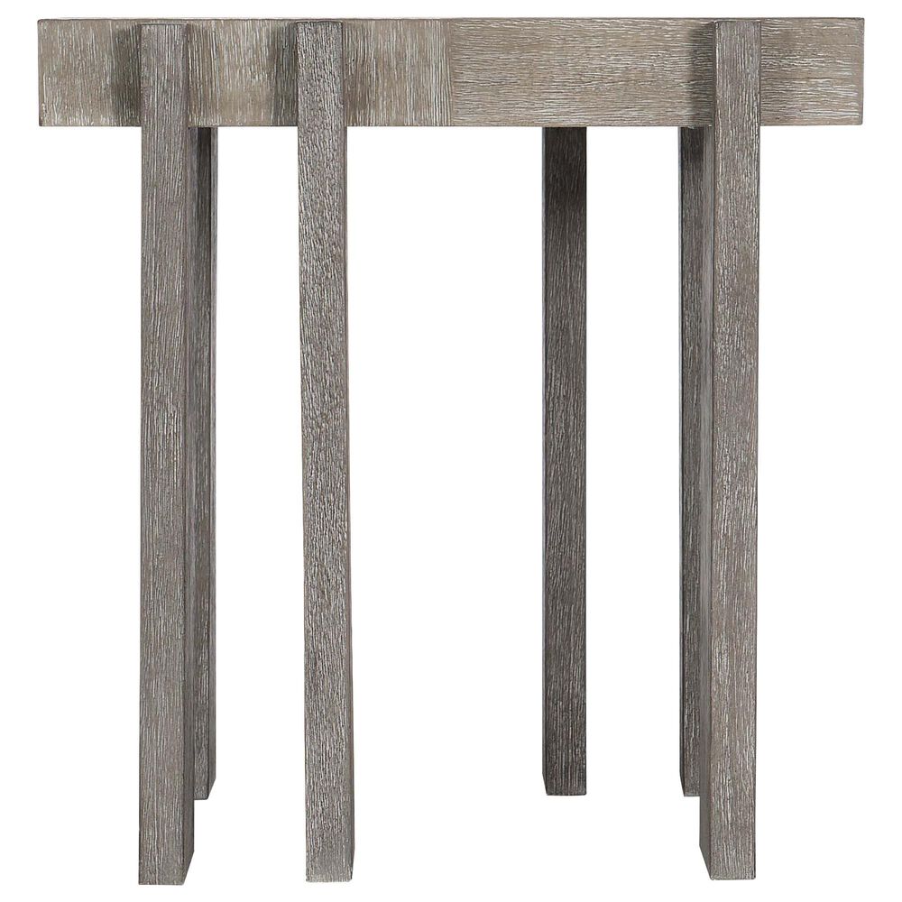 Bernhardt Foundations Side Table in Light and Dark Shale, , large