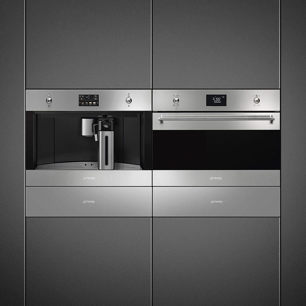 SMEG Classic 24&quot; Coffee Machine in Stainless Steel, , large