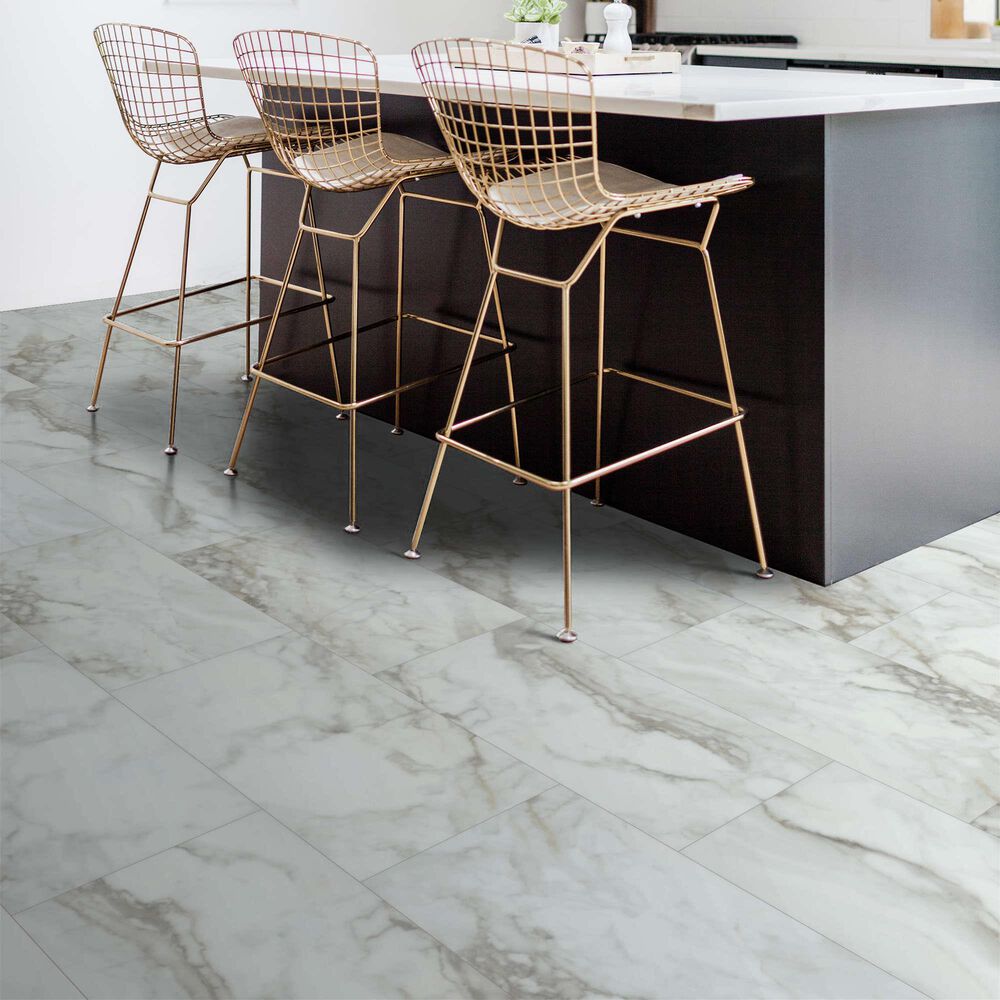 Shaw Paragon Tile Plus Calacatta 12&quot; x 24&quot; Luxury Vinyl Tile, , large