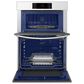 Samsung Bespoke 30" Microwave Combination Wall Oven with Flex Duo in White Glass, , large