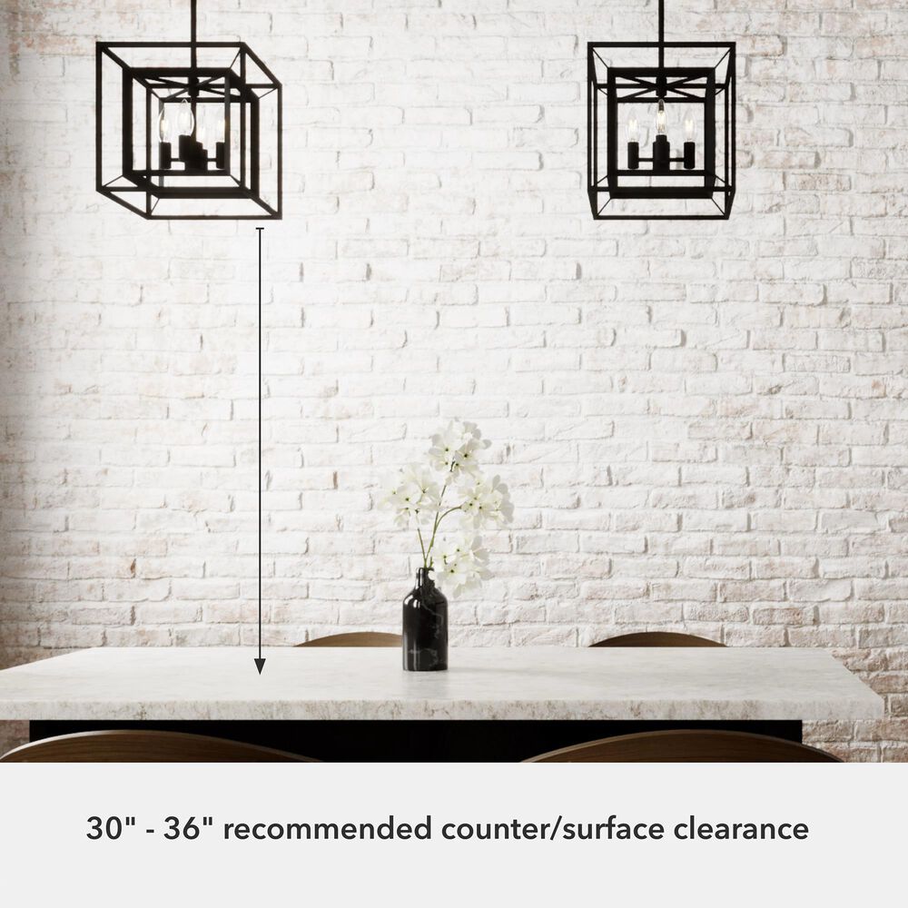 Hunter Doherty 4-Light Pendant in Natural Iron, , large