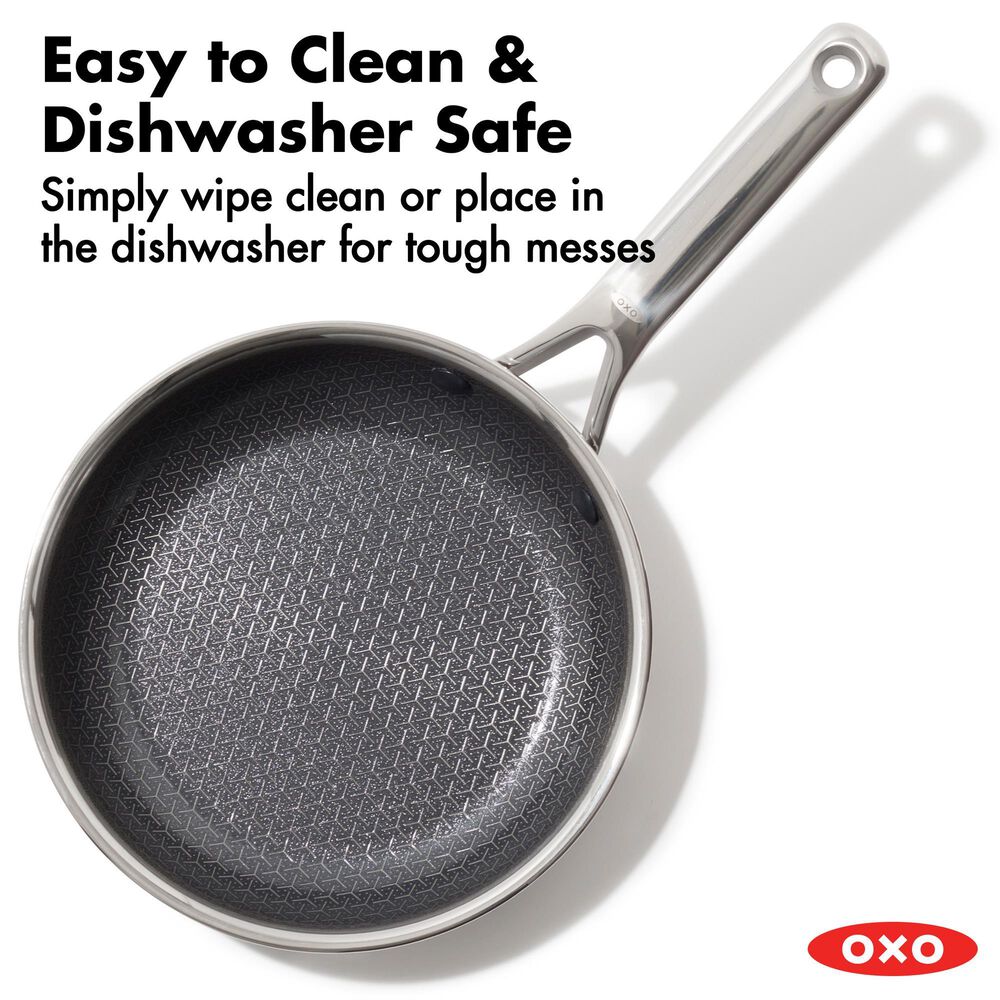Green Pan Trident Hybrid 10-Piece Nonstick Cookware Set in Stainless Steel, , large