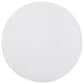 Hearth and Haven Round Patio Side Table with Hourglass-Shaped Base in Antique White, , large