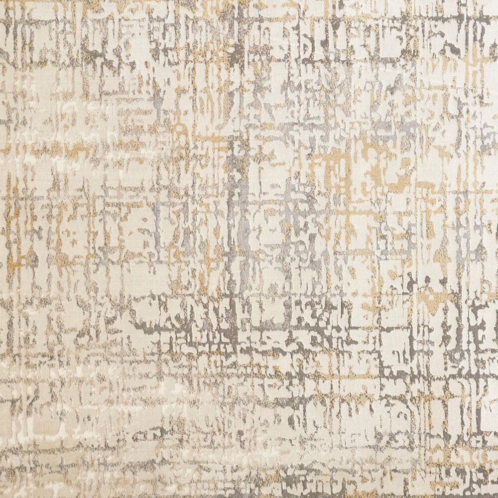 Feizy Waldor Abstract Beige 6&#39;7&quot; x 9&#39;6&quot; Area Rug, , large