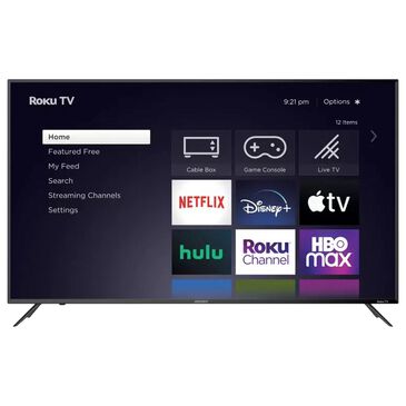 Element 65" Class 4K UHD HDR10 Roku Smart TV, , large