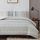 Pem America Mia 3-Piece King Comforter Set in Grey and Ivory, , large