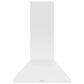 Fisher & Paykel 30" Classic Wall Hood with Pyramid Chimney in White, , large