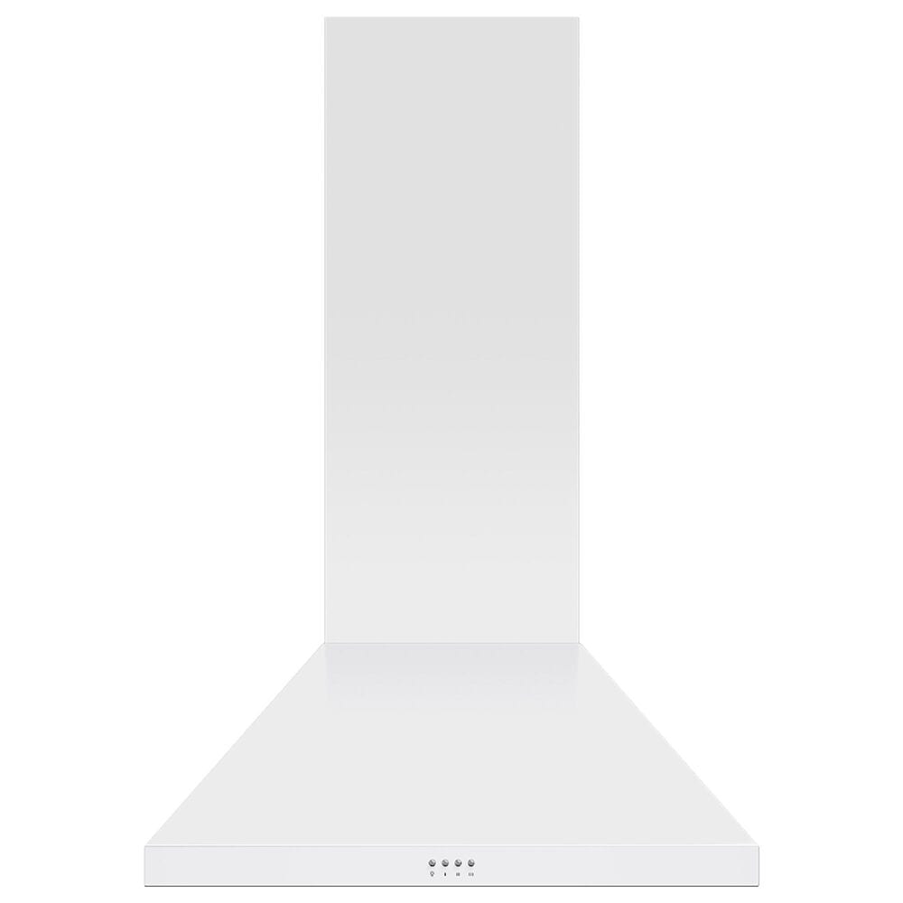 Fisher & Paykel 30" Classic Wall Hood with Pyramid Chimney in White, , large
