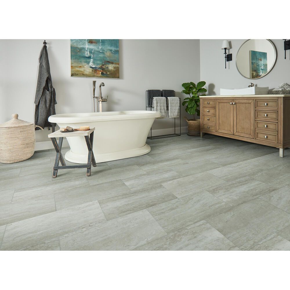 Bruce LifeSeal Reserve Travertine Homestead 12&quot; x 24&quot; Luxury Vinyl Tile, , large