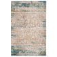 Safavieh Aria ARA156C 4" x 6" Cream and Blue Area Rug, , large