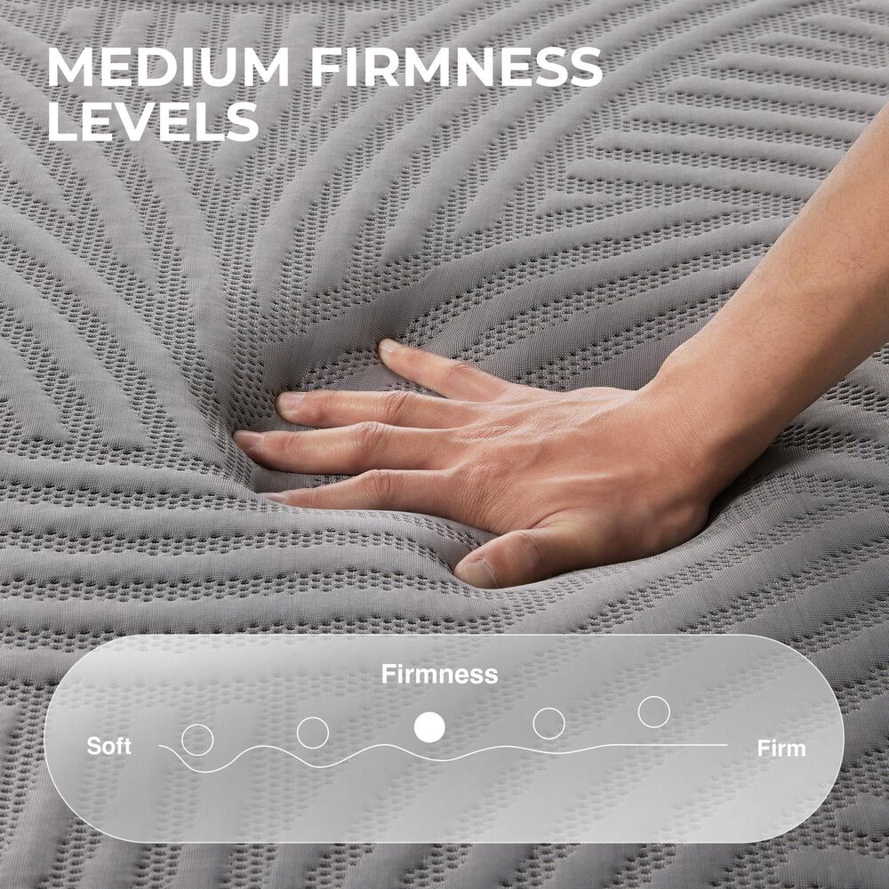 SweetNight CoolNest 12" Medium King Mattress in a Box, , large