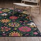 Oriental Weavers Havana HAV09 Navy and Multicolor 7"10" x 10" Indoor/Outdoor Area Rug, , large