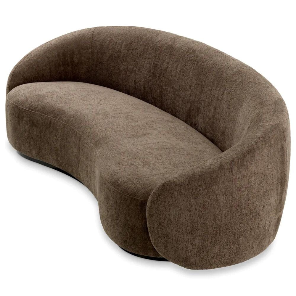 Eichholtz Amore Stationary Sofa in Avelin Brown, , large