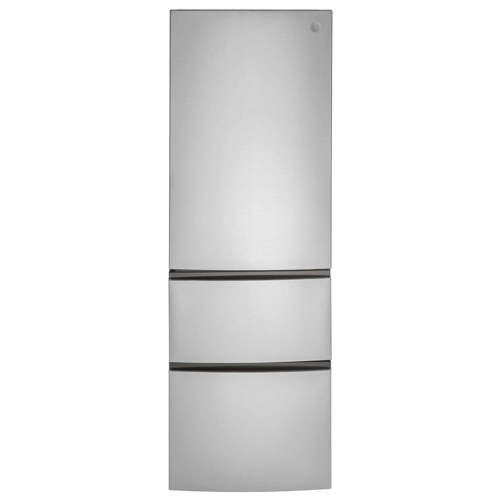 GE Appliances 11.9 Cu. Ft. Counter Depth Bottom-Freezer Refrigerator in Stainless Steel, , large