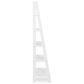 Linon Home Decor Acadia 5-Shelf Ladder Bookcase in White, , large